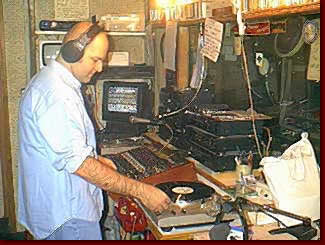 Pier Tosi at the controls